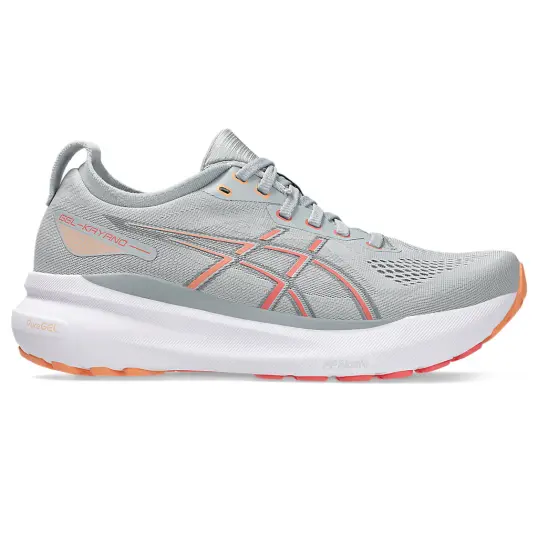 Cover image of PIEDMONT GREY/PAPAYA Asics Gel-Kayano 31 Women's