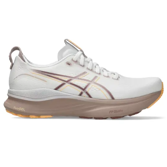 Cover image of WHITE/ORANGE GLOW Asics Gel-Kayano 32 Women's