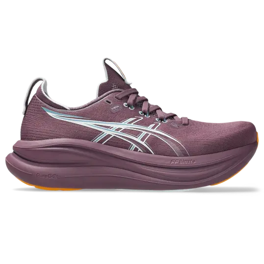 Cover image of VELVET PURPLE/ARCTIC BLUE Asics Gel-Nimbus 28 Women's