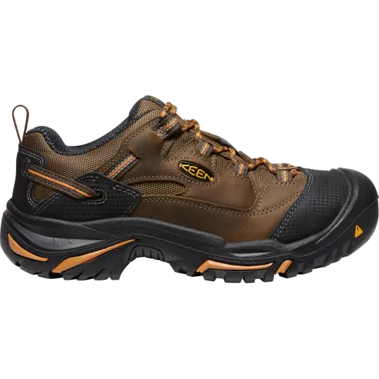 Cover image of CASCADE/ORANGE Keen Utility Braddock Low Waterproof Soft Toe Men's