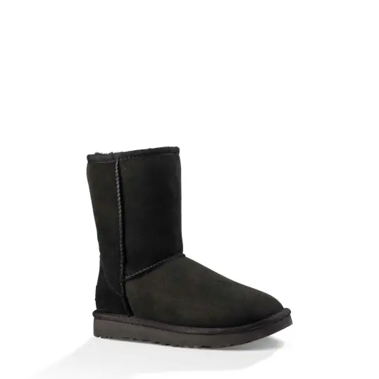 Cover image of Black UGG Classic Short II Women's