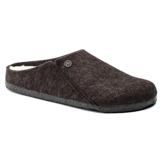 Cover image of MOCHA Birkenstock Zermatt Shearling Wool Felt Regular Men's