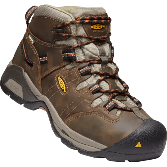 Cover image of BLACK OLIVE Keen Utility Detroit XT Mid Waterproof Soft Toe Men's