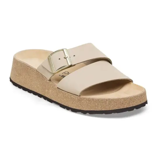 Cover image of SANDCASTLE Birkenstock Almina Nubuck Leather Narrow Women's