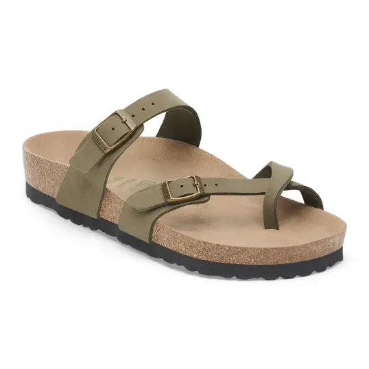 Cover image of PINE GREEN Birkenstock Mayari Vegan Synthetics Regular Women's