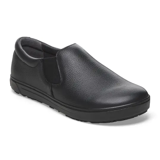 Cover image of Black Birkenstock QO 400 Natural Leather Regular Women's