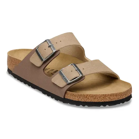 Cover image of Taupe/Mocha Birkenstock Arizona Birkibuc Regular Men's