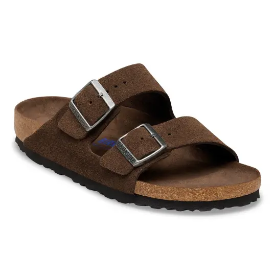 Cover image of CARAFE Birkenstock Arizona Soft Footbed Suede Narrow Women's