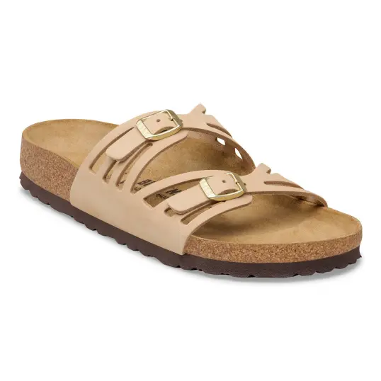 Cover image of SANDCASTLE Birkenstock Granada Nubuck Narrow Women's