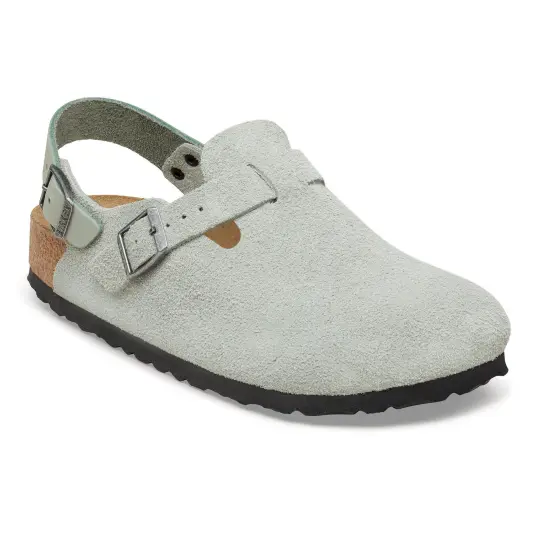 Cover image of CARAFE Birkenstock Tokio Suede Narrow Women's