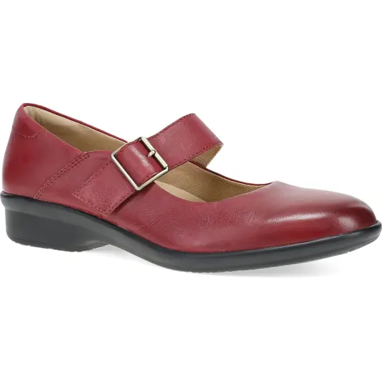 Cover image of Red Dansko Collette Wide Women's