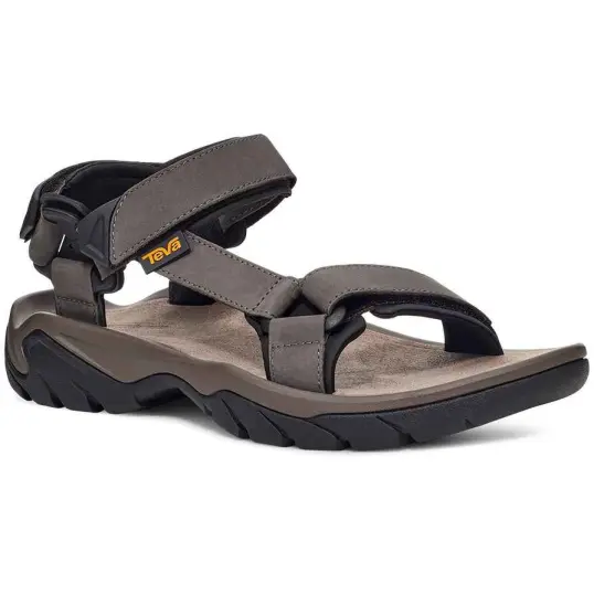 Cover image of DARK GULL GRY Teva Terra Fi 5 Universal Leather Men's