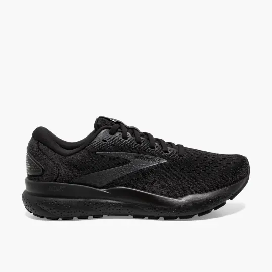 Cover image of BLACK/BLACK/EBONY Brooks Ghost 16 Men's