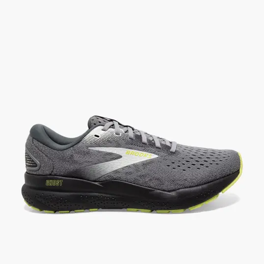 Cover image of PRIMER/GREY/LIME Brooks Ghost 16 Men's