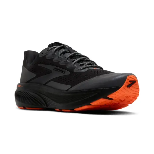 Cover image of BLACK/ORANGE Brooks Ghost 17 Men's