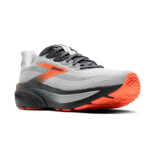 Cover image of Oyster Mushroom/Orange/Ebony Brooks Ghost 17 Men's