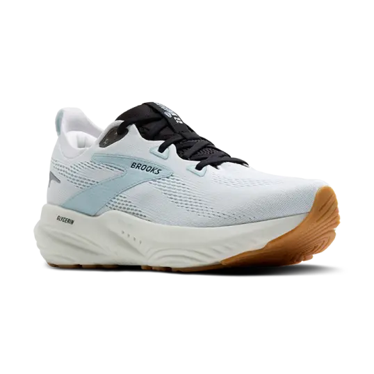 Cover image of Bright White/Winter Sky/Black Brooks Glycerin 22 Men's