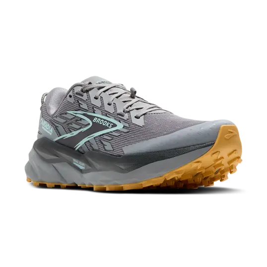 Cover image of Alloy/Ebony/Orange Brooks Cascadia 19 Men's