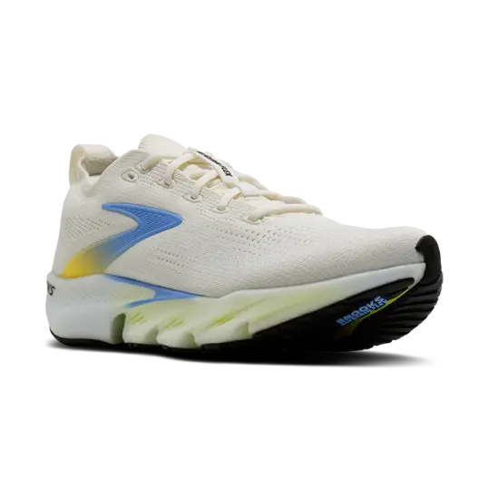 Cover image of White | Cyber Yellow | Nightlife Brooks Glycerin Flex Men's