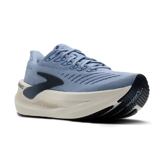 Cover image of Rain Washed | Navy Blazer | Clear Brooks Glycerin Max 2 Men's