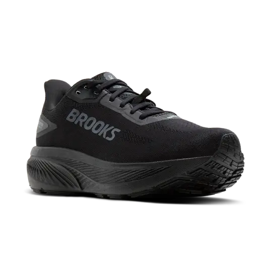 Cover image of Black | Black | Ebony Brooks Ghost 18 GTX Men's