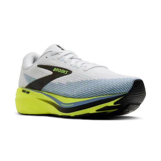 Cover image of White | Blue | Nightlife Brooks Ghost Amp Men's