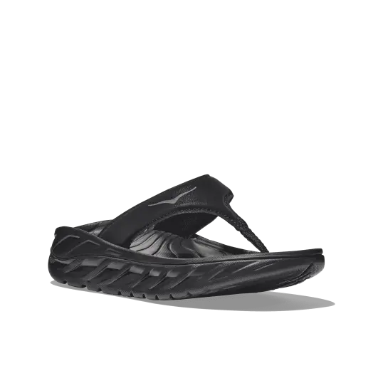 Cover image of BLACK/DK GRAY Hoka Ora Recovery Flip Women's