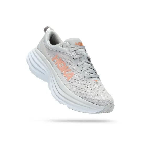 Cover image of HARBOR MIST/LUNAR ROCK Hoka Bondi 8 Women's