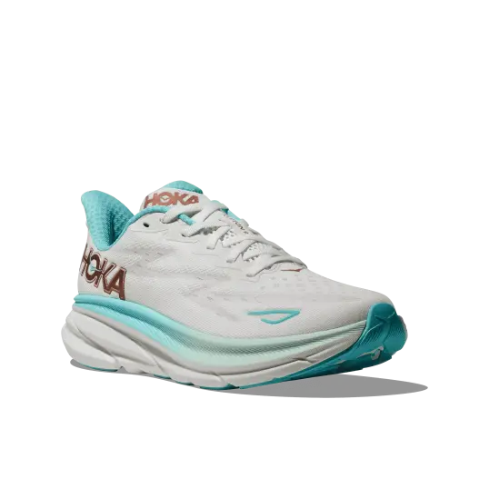 Cover image of FROST/ROSE GOLD Hoka Clifton 9 Women's