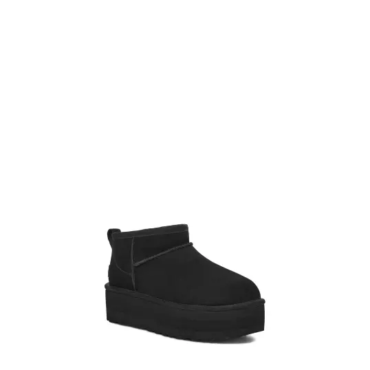 Cover image of Black UGG Classic Ultra Mini Platform Women's