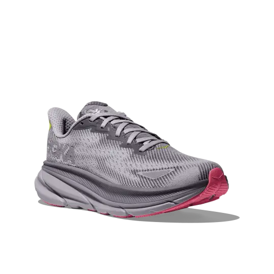Cover image of GREY SKIES / FOGGY GREY Hoka Clifton 9 GTX Women's