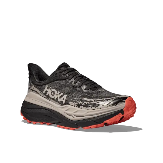 Cover image of BLACK / PUTTY Hoka Stinson 7 Women's