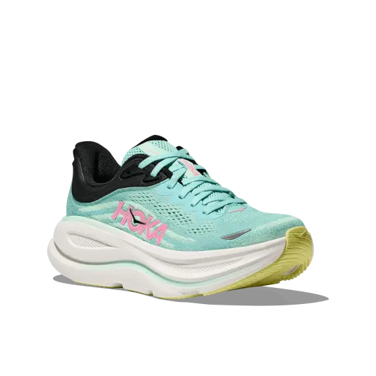 Cover image of BLUE SPARK / MINT FLUORITE Hoka Bondi 9 Women's