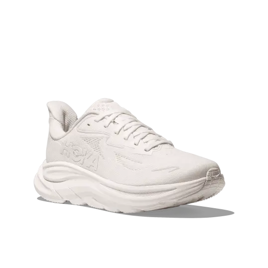 Cover image of WHITE/WHITE Hoka Clifton 10 Men's