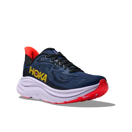 Cover image of MIDNIGHT BLUE / STARLIGHT GLOW Hoka Clifton 10 Women's