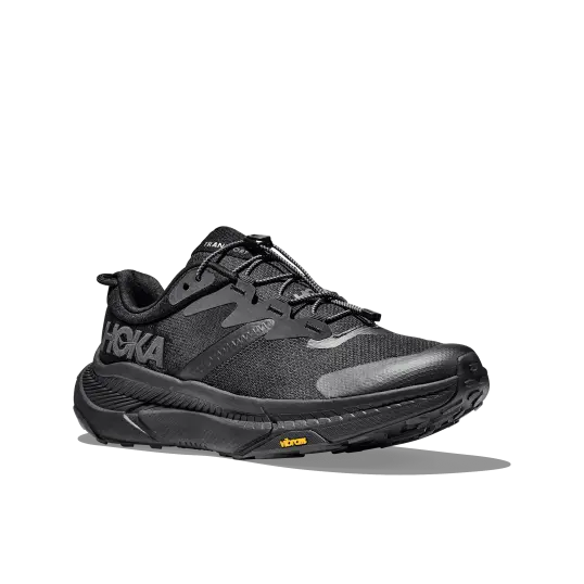 Cover image of Black/Black Hoka Transport Men's