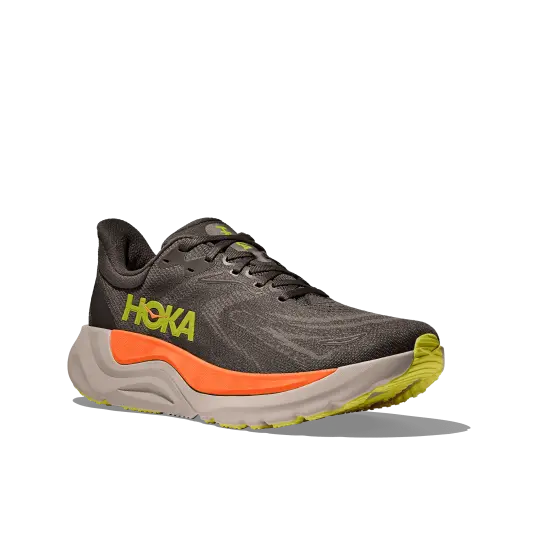 Cover image of ASPHALT / GRAVEL Hoka Arahi 8 Men's