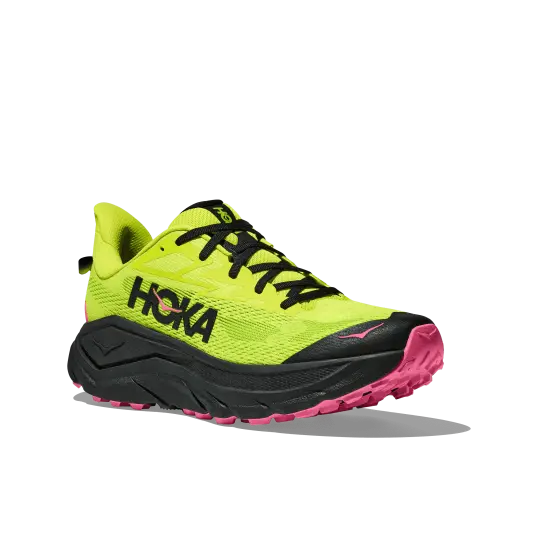 Cover image of NEON HOKA CITRUS / BLACK Hoka Challenger 8 Men's