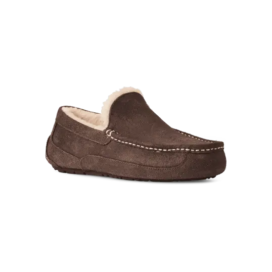 Cover image of DUSTED COCOA UGG Ascot Leather Distressed Men's