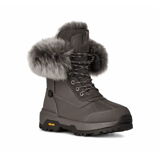Cover image of Charcoal UGG Adirondack Boot XXV Chalet Women's