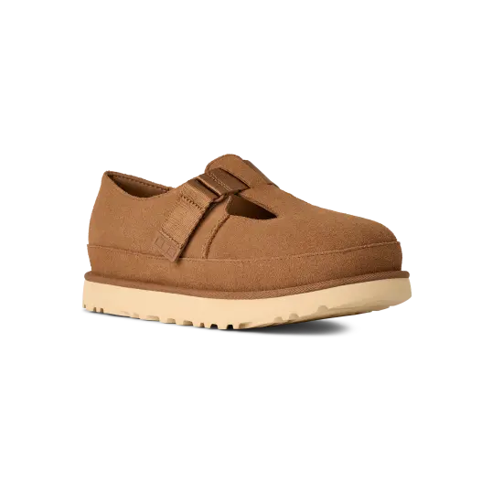 Cover image of Chestnut UGG Goldenstar Mary Jane Women's