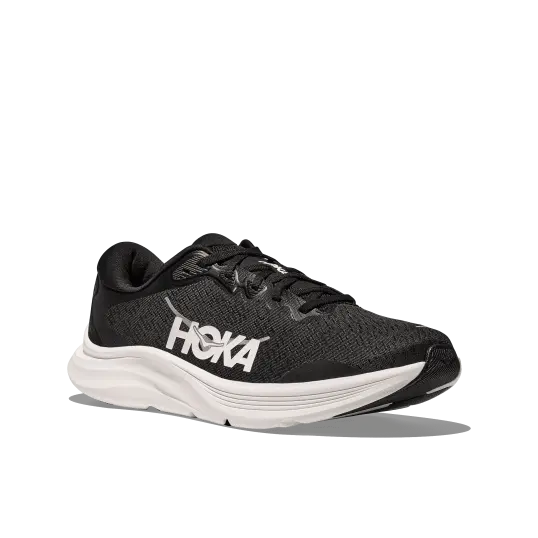 Cover image of BLACK / WHITE Hoka Solimar 2 Men's