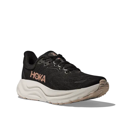 Cover image of BLACK / ROSE GOLD Hoka Arahi 8 Women's