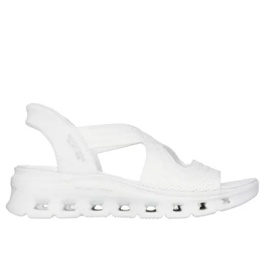 Cover image of White Skechers Slip-Ins Glide Step Pro Sandal Everday Glide Women's