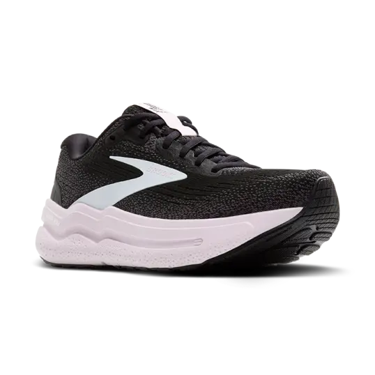 Cover image of Black/White/Orchid Ice Brooks Ghost Max 2 Women's
