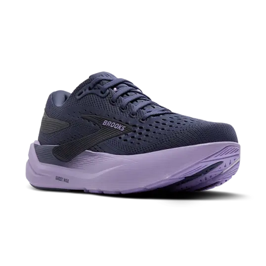Cover image of Nighshadow/Ebony/Purple Brooks Ghost Max 3 Women's