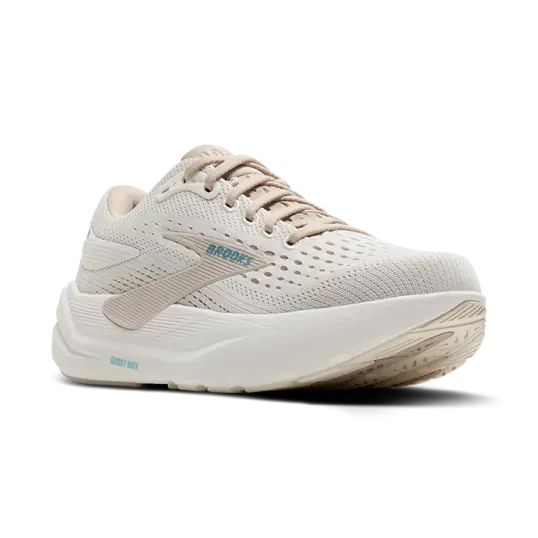 Cover image of Coconut/Chateau Grey/Blue Brooks Ghost Max 3 Women's
