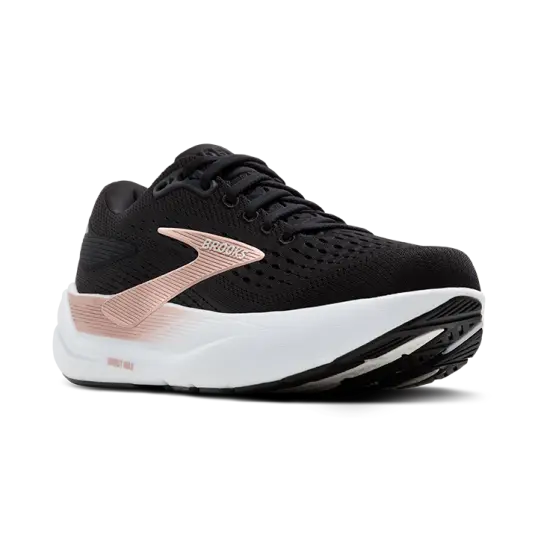 Cover image of Black/Black/Rose Gold Brooks Ghost Max 3 Women's