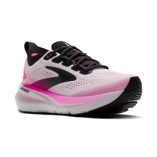 Cover image of White/Phantom/Cyber Pink Brooks Glycerin 23 Women's