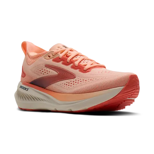 Cover image of Coral/Peach/Spellbound Brooks Glycerin 23 Women's